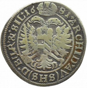 Silesia, Leopold I, 6 krajcars 1681 SHS, Wrocław
