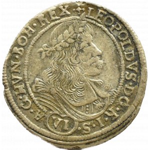 Hungary, Leopold I, 6 krajcars 1685 NB, Nagybánya
