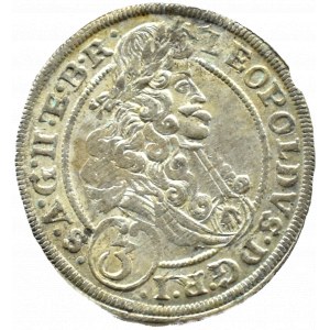 Silesia, Leopold I, 3 krajcara 1697 MMW, Wrocław