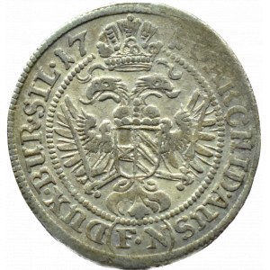 Silesia, Leopold I, 3 krajcary 1710 FN, Opole