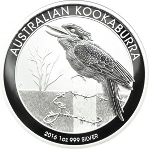 Australia, 1 dolar 2016 P, Kookaburra, Perth, UNC