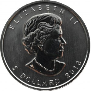Kanada, Bizon, 5 dolarów 2013, Ottawa, UNC