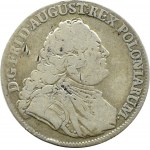 August III Sas, 1/3 talara 1752 FWoF, Drezno, odwrotka 180!