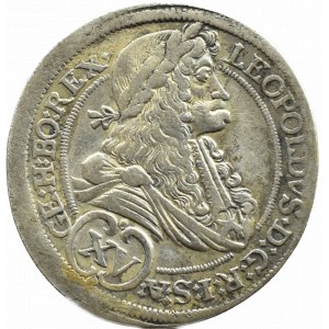 Austria, Leopold I, Styria 15 krajcars 1694