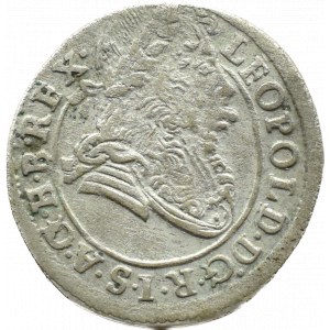 Hungary, Leopold I, poltura 1698 PH