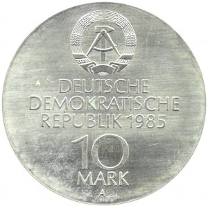 Germany, GDR, 10 marks 1985, Semperoper Dresden, UNC