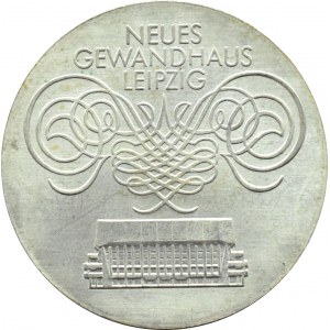 Germany, GDR, 10 marks 1982, Neues Gewandhaus Leipzig, UNC