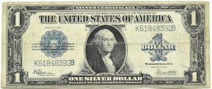 USA, $1 1923, K/B series, G. Washington, large format