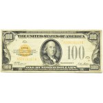 USA, 100 dolarów 1928, seria A, Gold Certificate, RZADKI