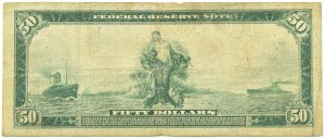 USA, $50 1914, Grant, 2-B series, RARE
