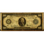 USA, Blue Seal, $100 1914, Burke &amp; McAdoo, Series 3-C, Rare