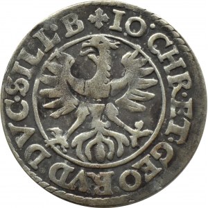Silesia, Duchy of Legnicko-Brzesko-Wołowo, Jan Chrystian and Jerzy Rudolf, 3 Krajcary 1617 BH, Zloty Stok