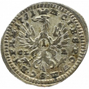 Germany, Brandenburg-Bayreuth, Margrave Frederick, krajcar 1751 CR-L