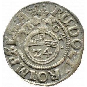 Germany, Rudolf II, penny (1/24 thaler) 1604