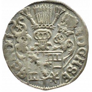 Germany, Rudolf II, penny (1/24 thaler) 1604