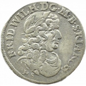 Germany, Prussia, Frederick William, sixpence 1683 HS, Königsberg