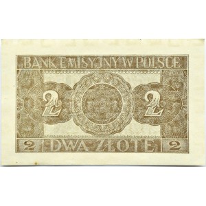 Generalna Gubernia, 2 złote 1941, seria AE, Kraków