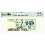 Polska, PRL, J. Bem 10 złotych 1982, seria F, Warszawa, PMG 66 EPQ