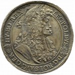 Hungary, Leopold I, 1691 KB thaler, Kremnica, BEAUTIFUL!