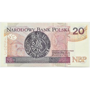 Poland, Third Republic, Chrobry, 20 zloty 2012, Warsaw, series AA1092827, UNC