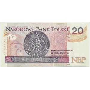 Poland, III RP, Chrobry, 20 zloty 2012, AC series, Warsaw, UNC