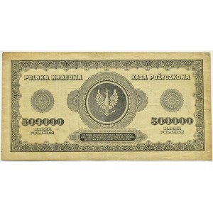 Poland, Second Republic, 500000 marks 1923, G series, Warsaw