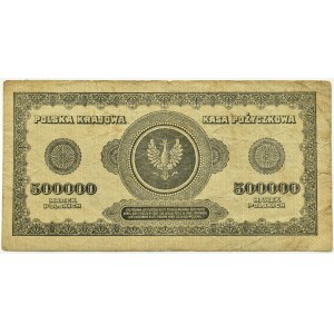 Poland, Second Republic, 500000 marks 1923, T series, Warsaw