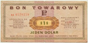 Poland, PeWeX, $1 1969, Ed series