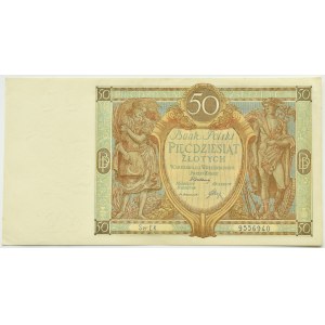 Polska, II RP, 50 złotych 1929, seria EK., Warszawa
