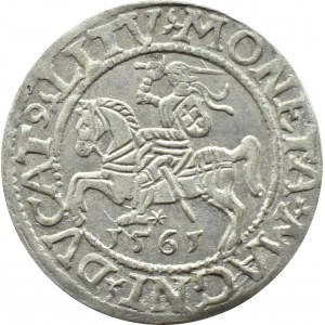 Zygmunt II August, półgrosz 1561, Wilno, LITV/L