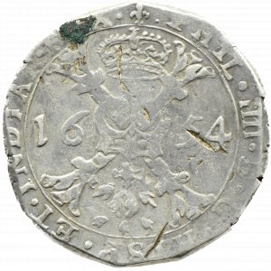 Spanish Netherlands, Flanders, Philip IV, patagon 1654, Bruges