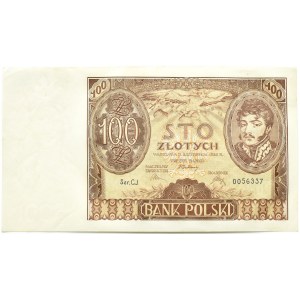 Poland, Second Republic, 100 zloty 1934, C.J. series, Warsaw, UNC-.