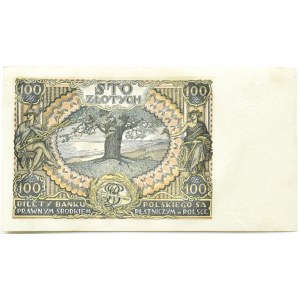 Polska, II RP, 100 złotych 1934, seria C.J., Warszawa, UNC-