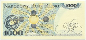 Poland, PRL, M. Copernicus, 1000 gold 1982, EE series, Warsaw, PMG 66 EPQ