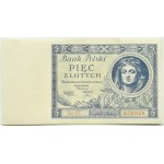 Polska, II RP, 5 złotych 1930, seria AE, Warszawa