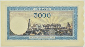 Romania, 5000 lei 1943, series G/I, Bucharest