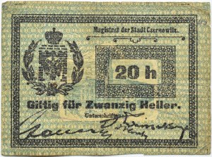 Ukraine, Czernowitz/Czernowice, 20 Heller 1914