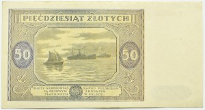 Poland, RP, 50 zloty 1946, series B, Warsaw