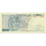 Polska, PRL, J. Dąbrowski, 200 złotych 1976, seria H, Warszawa, UNC