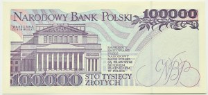 Poland, III RP, St. Moniuszko, 100000 gold 1993, AE series, Warsaw, UNC