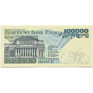 Poland, People's Republic of Poland, St. Moniuszko, 100000 gold 1990, BA series, Warsaw, UNC