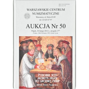 Katalóg 50. aukcie WCN, B. Paszkiewicz, Podobna jest moneta nasza do urodnej panny, Varšava 2012