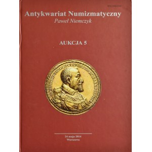 Paweł Niemczyk, Katalog Aukcji nr 5, wraz z listą wynikową