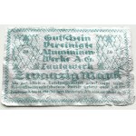 Nemecko, Sasko, Lautawerk, 20 mariek 1922, hliník