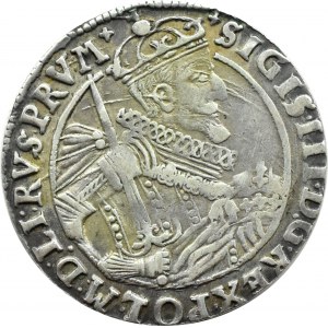 Žigmund III Vasa, ort 1623, Bydgoszcz, PRVS:M, veľké orly, pekné!