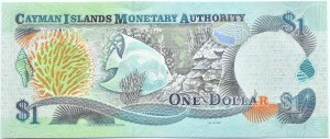 Cayman Islands, Elizabeth II, $1 2003, UNC, rare