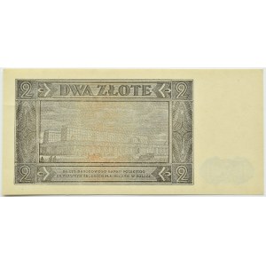 Polska, RP, 2 złote 1948, seria BR, Warszawa, UNC