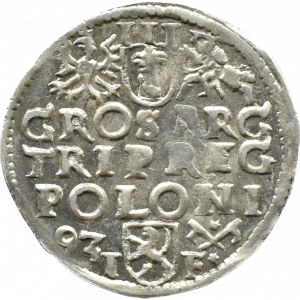 Zygmunt III Waza, trojak 1593 IF, Poznań