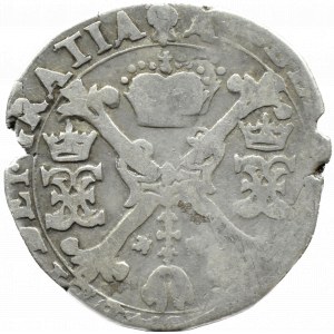 Spanish Netherlands, Flanders, Albert and Isabella, 1/4 patagon no date