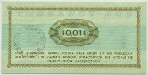 Poland, PeWeX, 1 cent 1969, GL series, PMG 66 EPQ